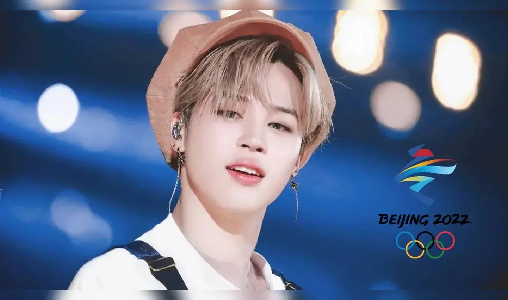 Jimin de BTS en Los Juegos Olímpicos de Beijing 2022. Foto: Owner Jimin de BTS en Los Juegos Olímpicos de Beijing 2022. Foto: Owner