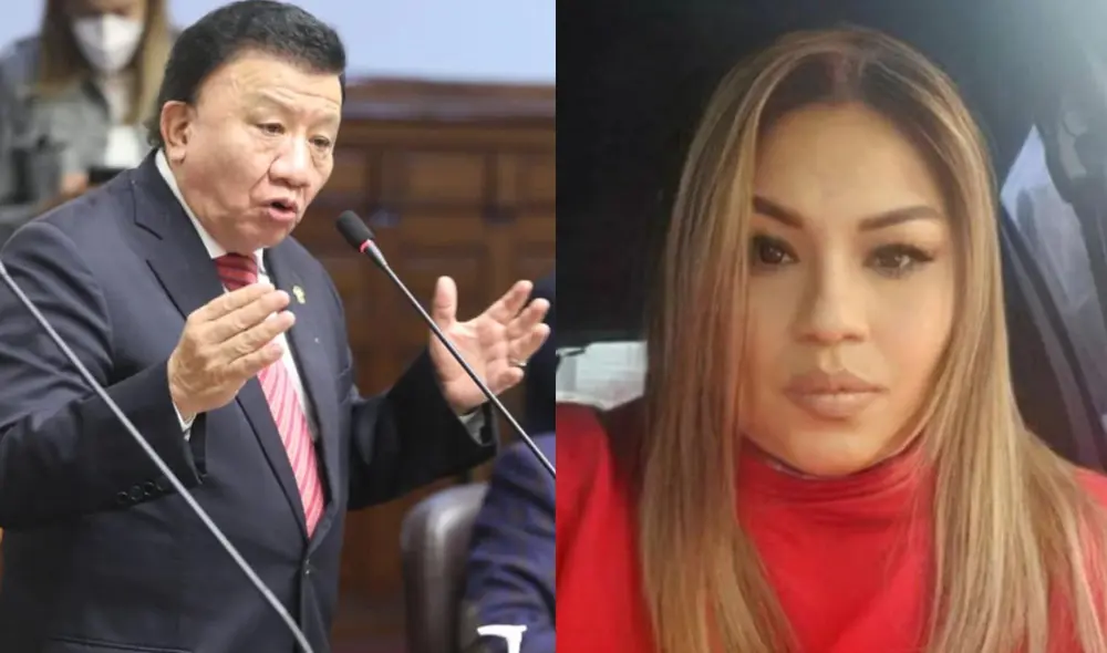 Enrique Wong consideró como una “actitud reñida” la mostrada por Karelim López ante la Comisión de Fiscalización. Foto: composición LR