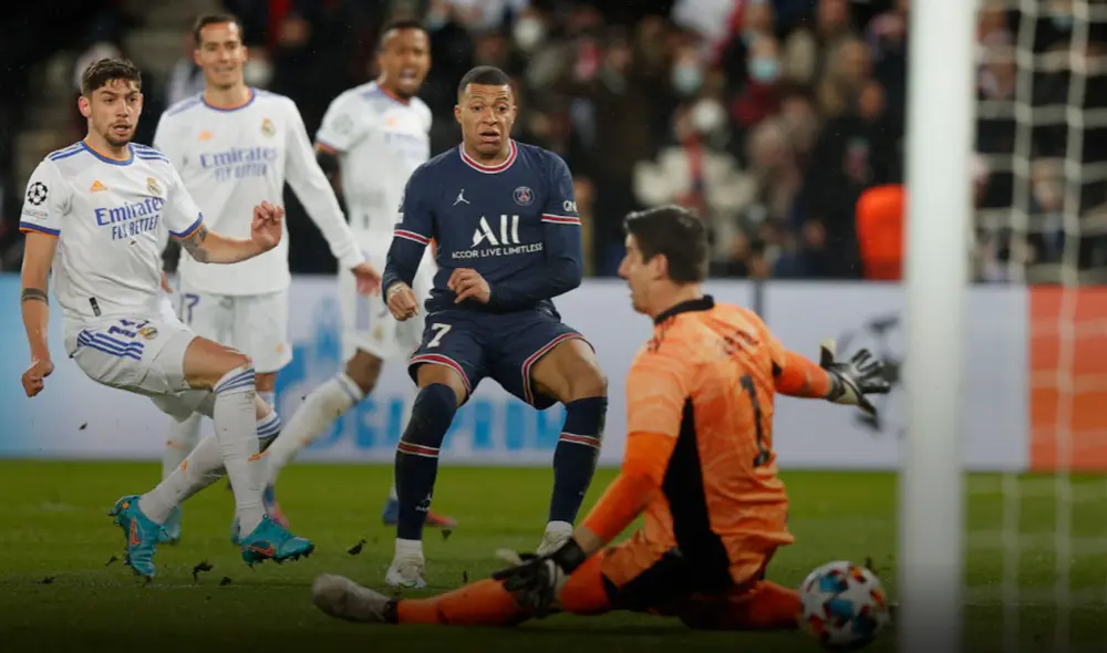 Real Madrid vs. PSG se volverán a medir para definir al club que pasará a cuartos de final de la Champions League. Foto: EFE/EPA/Ian Langsdon Real Madrid vs. PSG se volverán a medir para definir al club que pasará a cuartos de final de la Champions League. Foto: EFE/EPA/Ian Langsdon