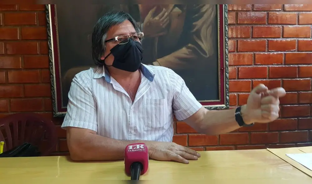 Hammer Villena explicó que hasta el momento se desconoce cómo será el retorno a clases en Arequipa. Foto: URPI / Alexis Choque