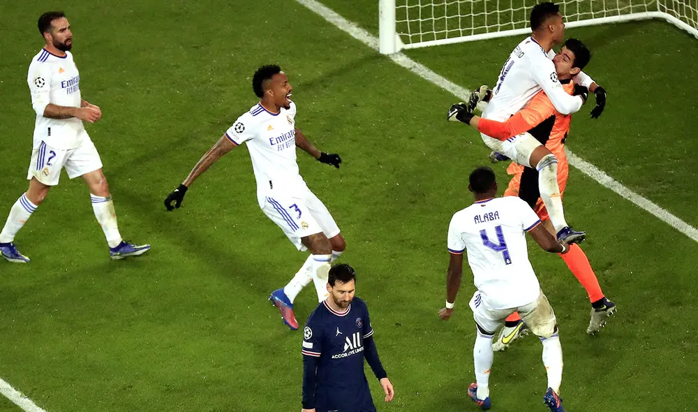 Thibaut Courtois busca ganar su primera Champions League con el Real Madrid. Foto: EFE