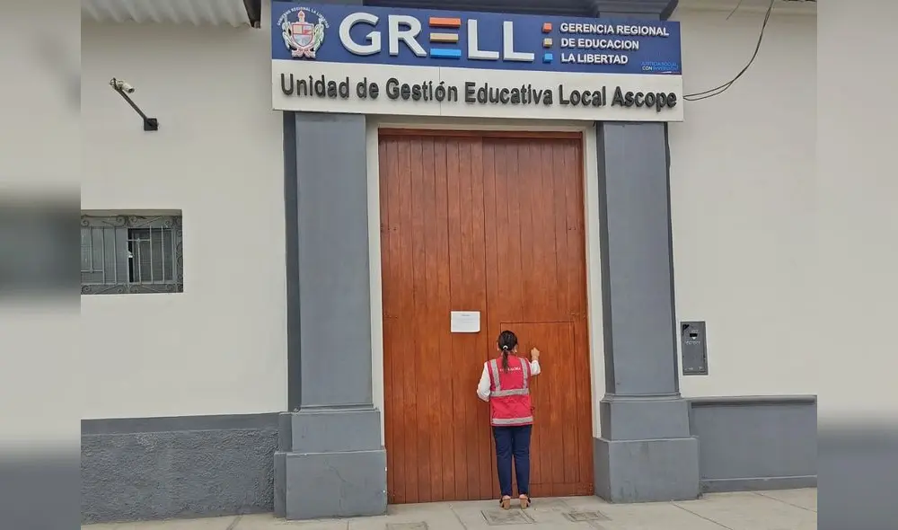 Se halló responsabilidad en dos funcionarios y un servidor público de la UGEL de Ascope. Foto: Contraloría
