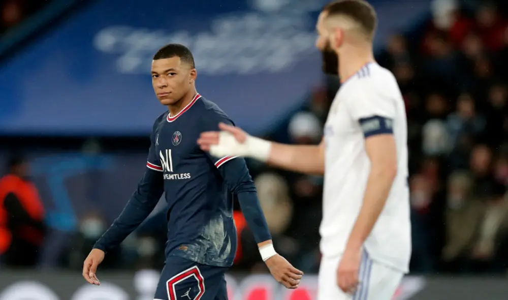 Kylian Mbappé anotó el gol de la victoria del PSG sobre el Real Madrid en la Champions. Foto: EFE Kylian Mbappé anotó el gol de la victoria del PSG sobre el Real Madrid en la Champions. Foto: EFE