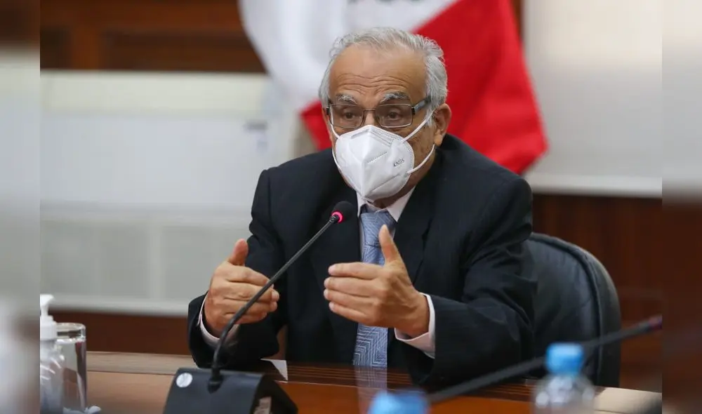 Aníbal Torres asumió la titularidad de la PCM en reemplazo de Héctor Valer. Foto: PCM