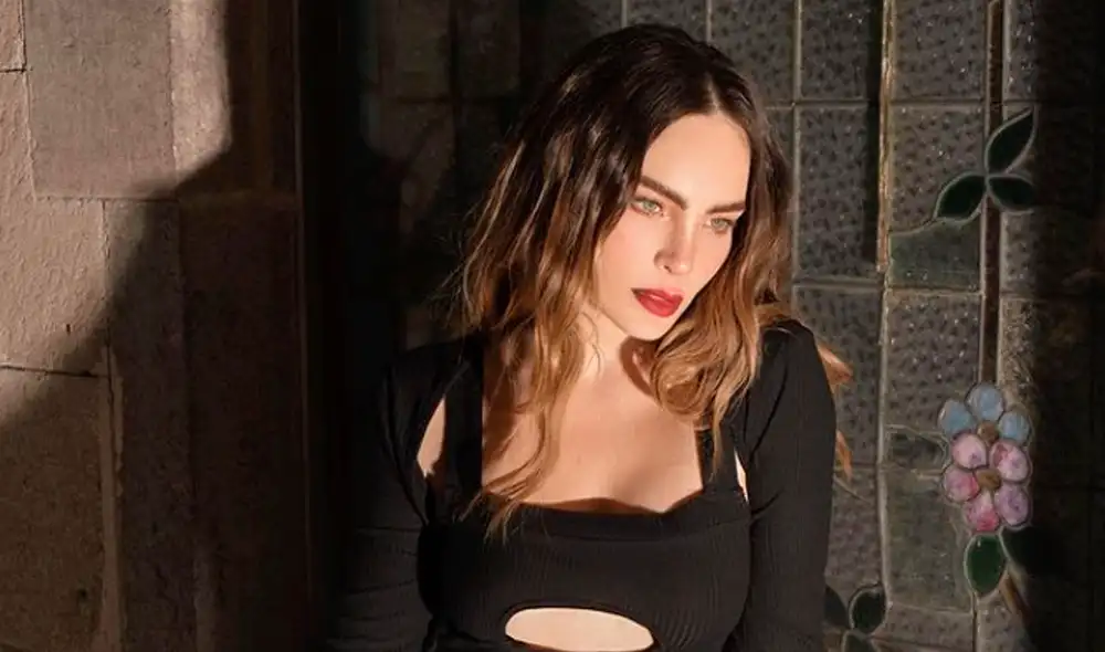 Belinda huye de periodistas para no pronunciarse sobre la ruptura con Christian Nodal. Imagen: Belinda/Instagram