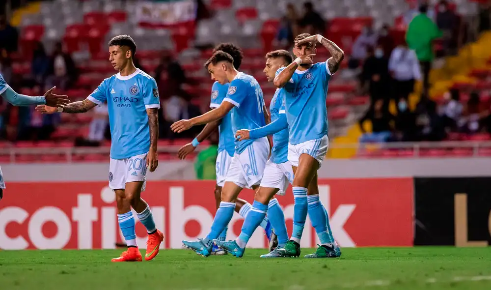 New York City, con Callens de titular, se fue al descanso con el marcador 2-0 a su favor. Foto: New York City FC New York City, con Callens de titular, se fue al descanso con el marcador 2-0 a su favor. Foto: New York City FC