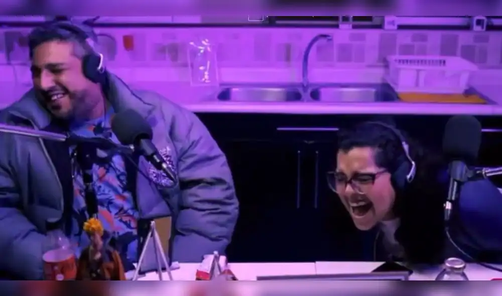 Ricardo Mendoza y Norka Gaspar participaron en un programa de YouTube. Foto: captura Complétala