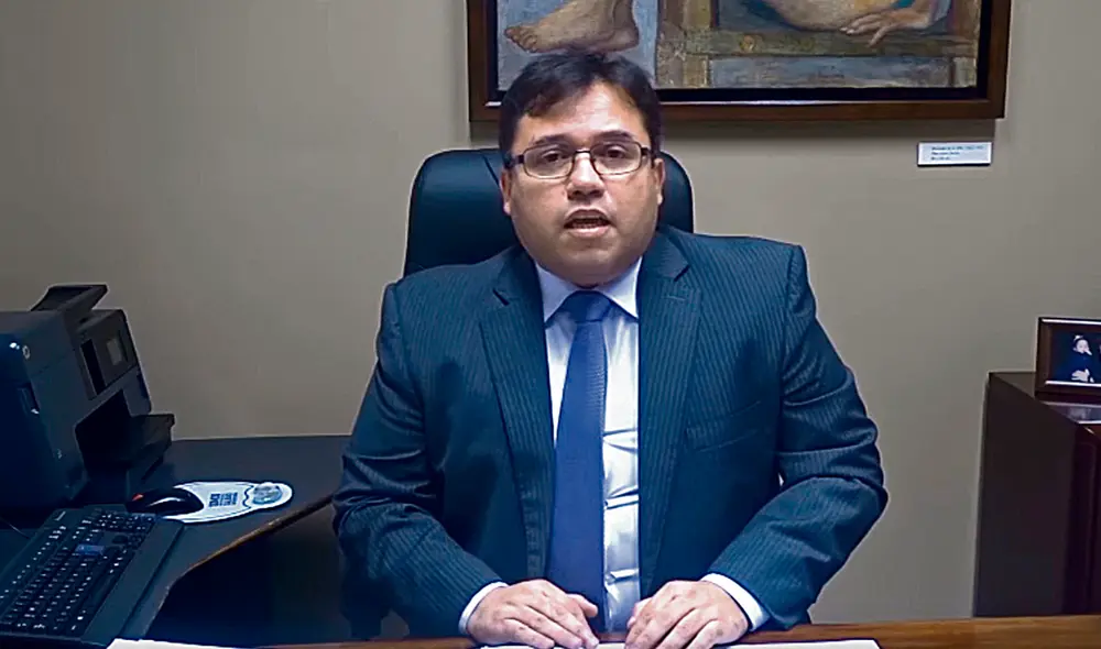 Postura. Soria sostiene que fue sacado de la Procuraduría luego de denunciar a Castillo. Foto: difusión Postura. Soria sostiene que fue sacado de la Procuraduría luego de denunciar a Castillo. Foto: difusión