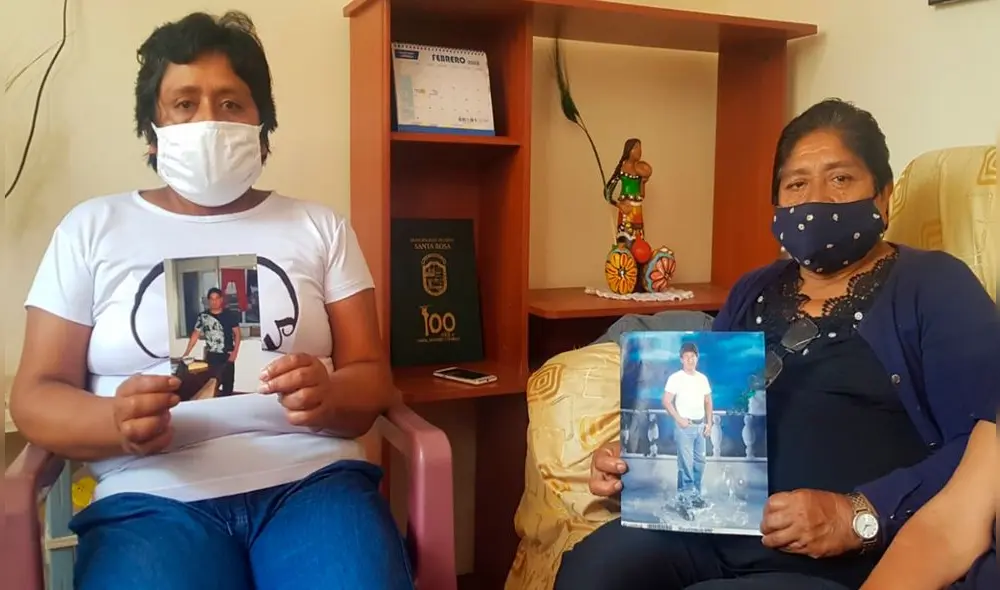Miguel Ángel Lumbres Cumpa se despidió de sus familiares en un video antes de partir a Canadá. Foto: Rosa Quincho/URPI-LR.