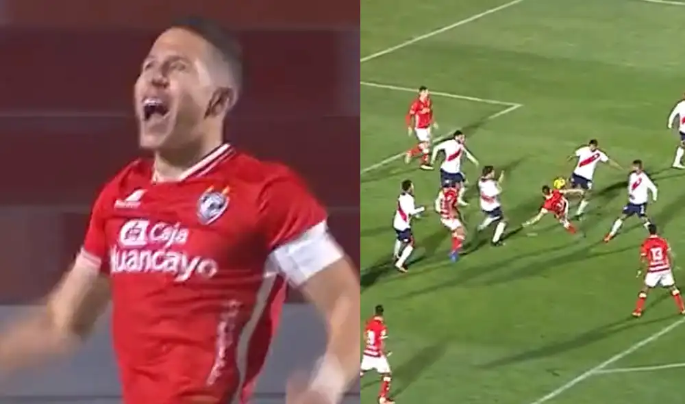 Adrián Ugarriza anotó el primero para el cuadro imperial. Foto: composición Gol Perú Adrián Ugarriza anotó el primero para el cuadro imperial. Foto: composición Gol Perú