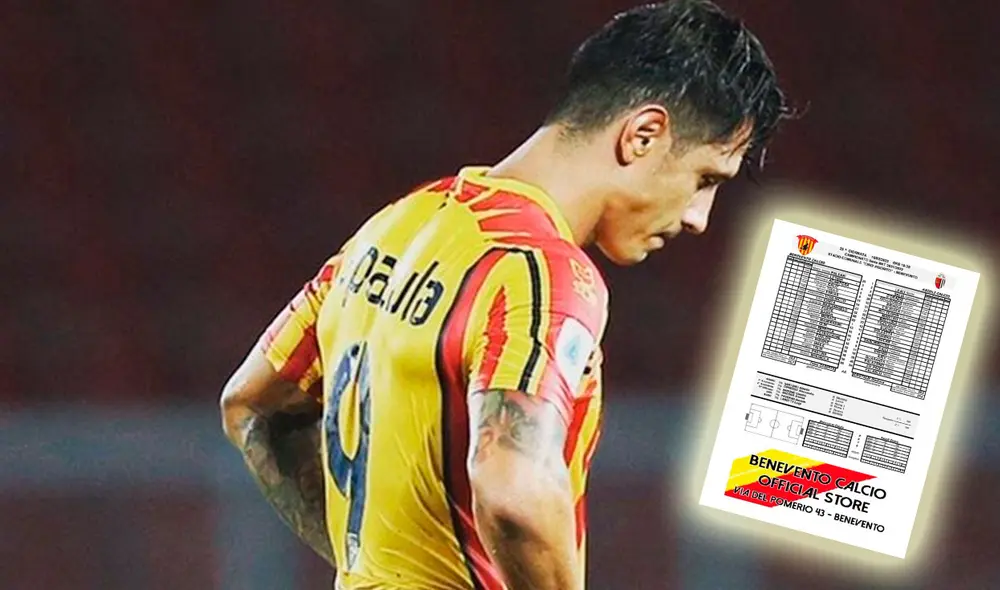 Gianluca Lapadula sigue 'borrado' en el Benevento de la Serie B. Foto: AFP/composición