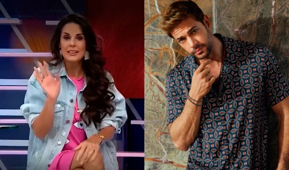 Rebeca Escribens no pudo ocultar su felicidad al contar que el actor cubano le dio 'like' a una de sus fotos. Foto: composición William Levy/Instagram, captura América TV. Rebeca Escribens no pudo ocultar su felicidad al contar que el actor cubano le dio 'like' a una de sus fotos. Foto: composición William Levy/Instagram, captura América TV.