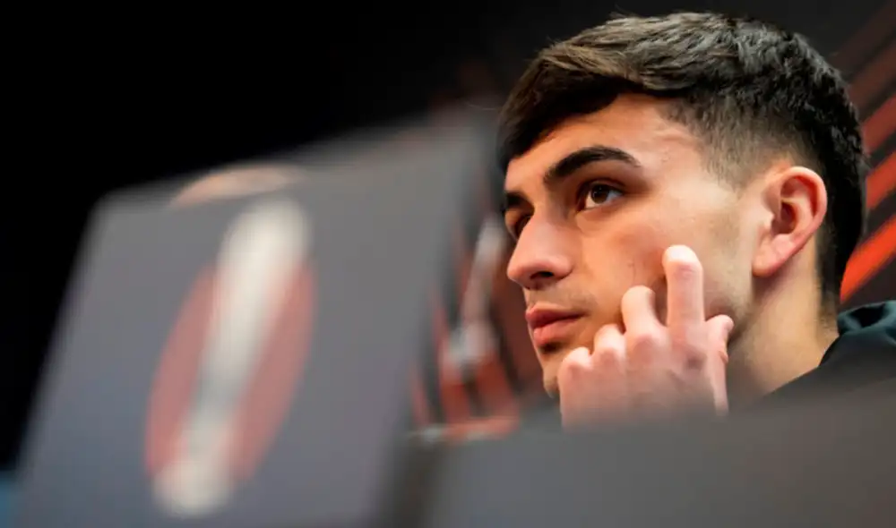 Pedri está en la lista de convocados para el partido de Europa League. Foto: EFE Pedri está en la lista de convocados para el partido de Europa League. Foto: EFE