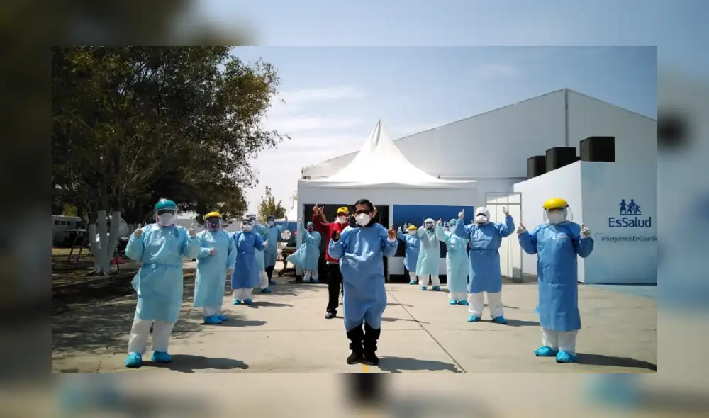 El hospital temporal es administrado por EsSalud. Foto: Contraloría El hospital temporal es administrado por EsSalud. Foto: Contraloría