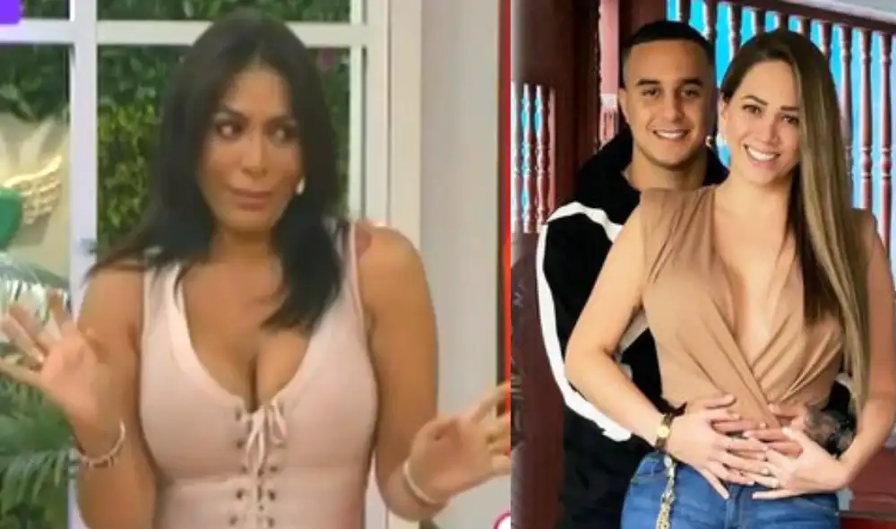 Evelyn Vela opina sobre supuesta ruptura entre Melissa Klug y Jesús Barco. Foto: Composición LR / América TV / Instagram. Evelyn Vela opina sobre supuesta ruptura entre Melissa Klug y Jesús Barco. Foto: Composición LR / América TV / Instagram.