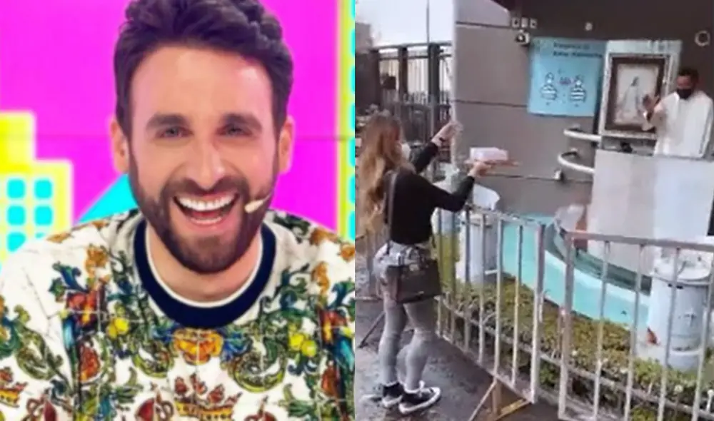 Rodrigo González le aconseja a Sheyla Rojas luego de verla rezando. Composición LR / Willax TV / Instagram. Rodrigo González le aconseja a Sheyla Rojas luego de verla rezando. Composición LR / Willax TV / Instagram.