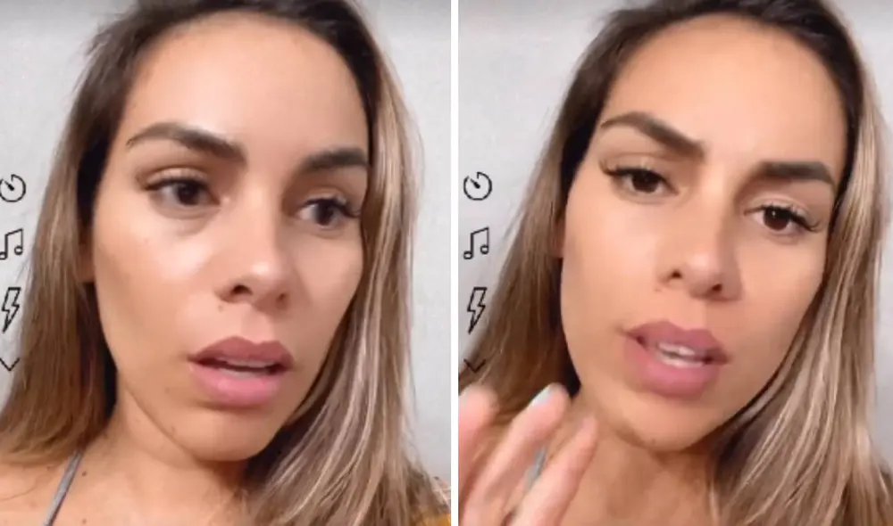 Aída Martínez enfrentó a usuaria que la insultó en redes sociales. Foto: captura de Instagram