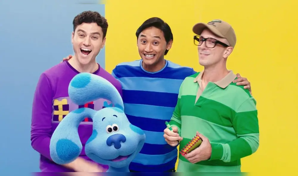 Steve, Joe y Josh son los tres dueños que ha tenido Blue. Foto: Nickelodeon