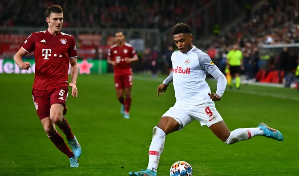 Adamu y Coman marcaron los tantos del encuentro. Foto: EFE Adamu y Coman marcaron los tantos del encuentro. Foto: EFE