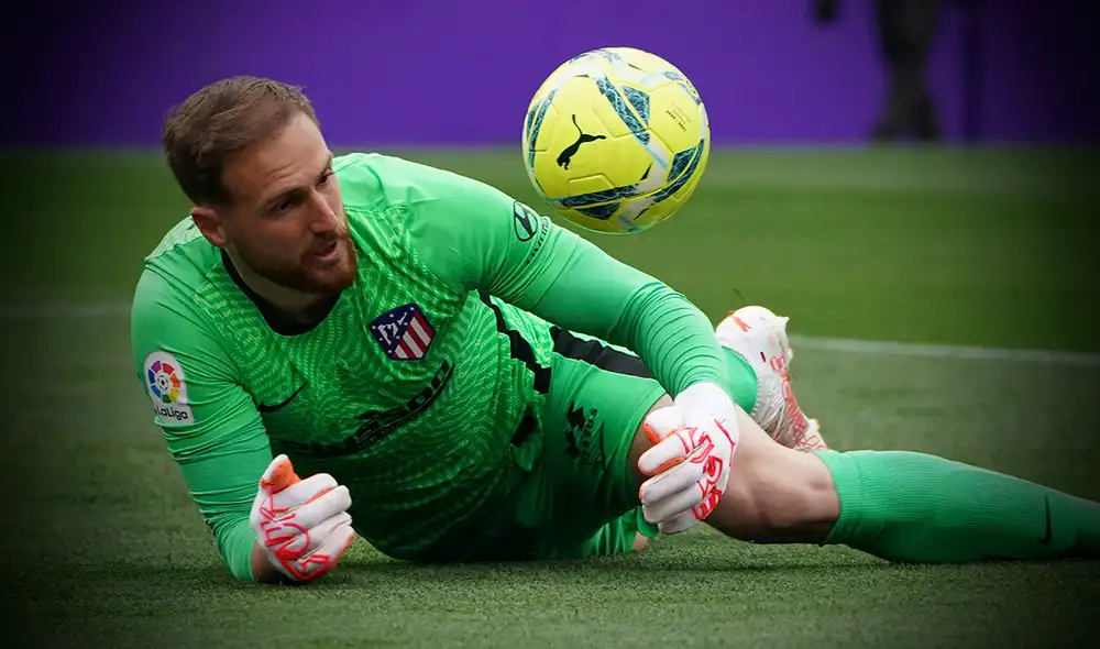 Oblak llegó en la temporada 2014 al Atlético de Madrid. Foto: composición/ AFP