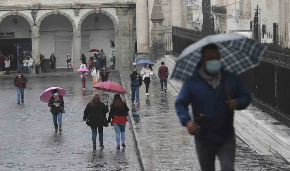 Lluvias se produjeron casi en todos los distritos de Arequipa. Foto: Zintia Fernández/La República