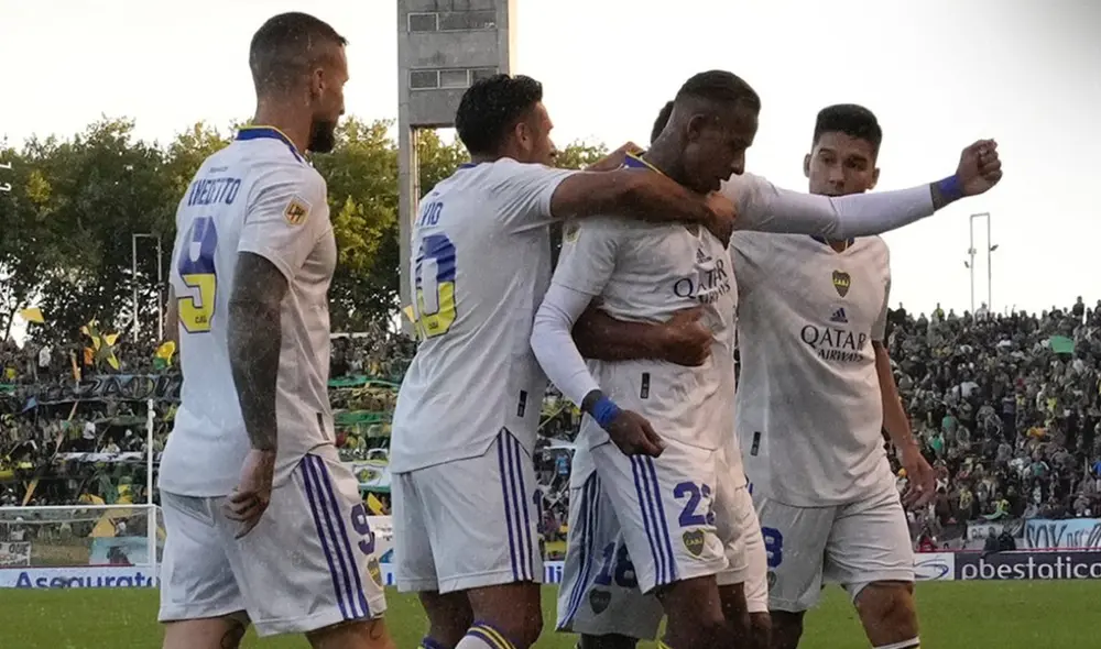El conjunto auriazul dominó desde el principio, pero pasó apuros en el tramo final. Foto: Boca Juniors