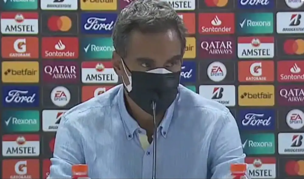 'Chemo' del Solar dirige a César Vallejo desde el 2018. Foto: captura de DirecTV Sports 'Chemo' del Solar dirige a César Vallejo desde el 2018. Foto: captura de DirecTV Sports