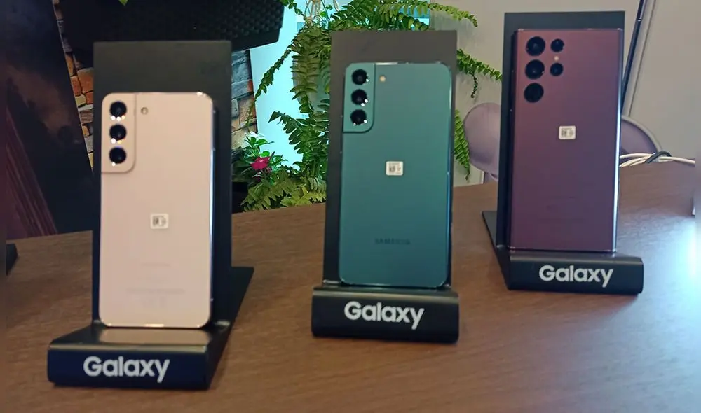 Los Samsung Galaxy S22 integran el procesador Snapdragon 8 Gen 1. Foto: Edson Henriquez