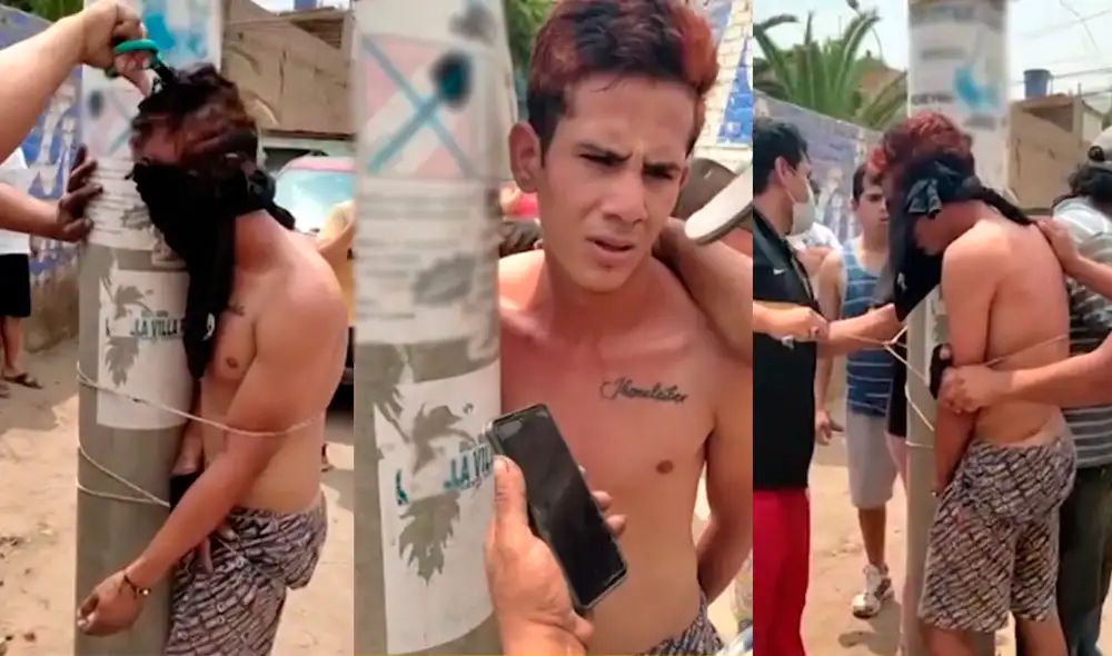 Delincuente había robado 1.000 soles y un celular a bodeguero. Foto: composición LR / captura Buenos días, Perú Delincuente había robado 1.000 soles y un celular a bodeguero. Foto: composición LR / captura Buenos días, Perú