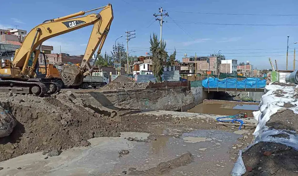 Lluvias que cayeron la tarde de ayer afectaron tramo de torrentera. Foto: URPI/Wilder Pari Lluvias que cayeron la tarde de ayer afectaron tramo de torrentera. Foto: URPI/Wilder Pari