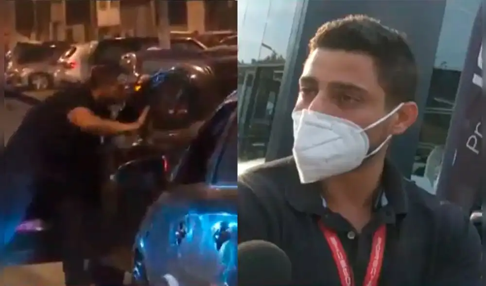 Guillermo Mendoza, agresor identificado por las cámaras de 'Magaly tv La firme' se dedica a la venta de vehículos de alta gama. Foto: Composición / Captura Atv.pe Guillermo Mendoza, agresor identificado por las cámaras de 'Magaly tv La firme' se dedica a la venta de vehículos de alta gama. Foto: Composición / Captura Atv.pe