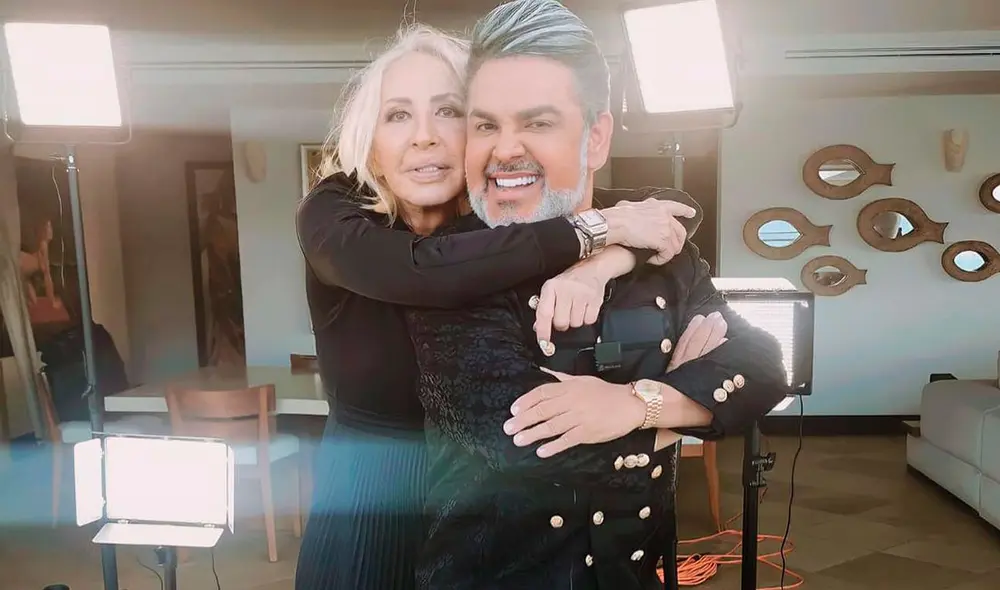 El conductor de Panamericana Televisión utilizó sus redes sociales para compartir la primicia con Laura Bozzo. Foto: Andrés Hurtado/Instagram