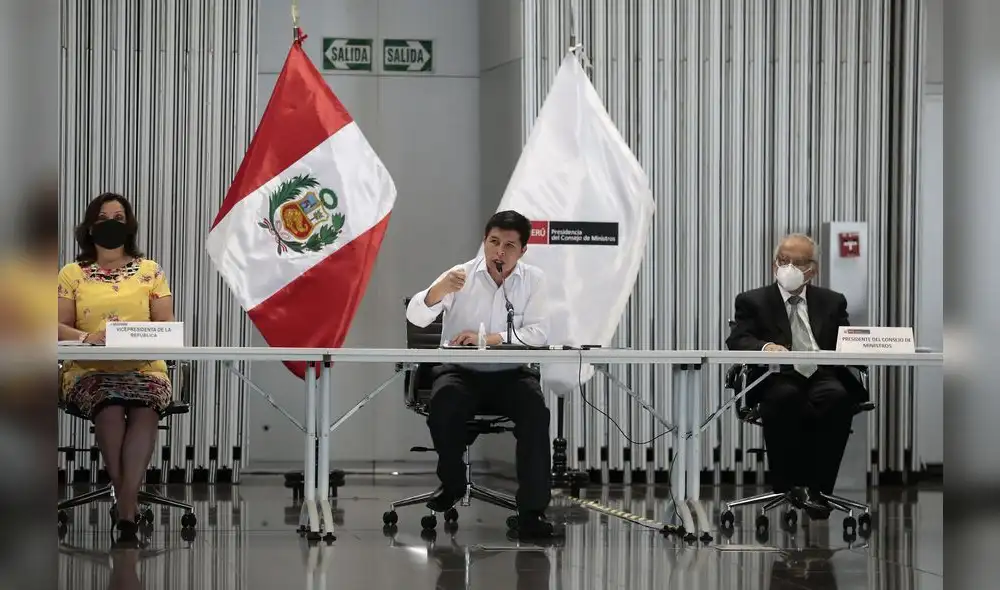 Pedro Castillo participó en la Reunión Ejecutiva: Consolidando las agendas territoriales, que reúne a gobernadores regionales y ministros de Estado. Foto: presidencia.