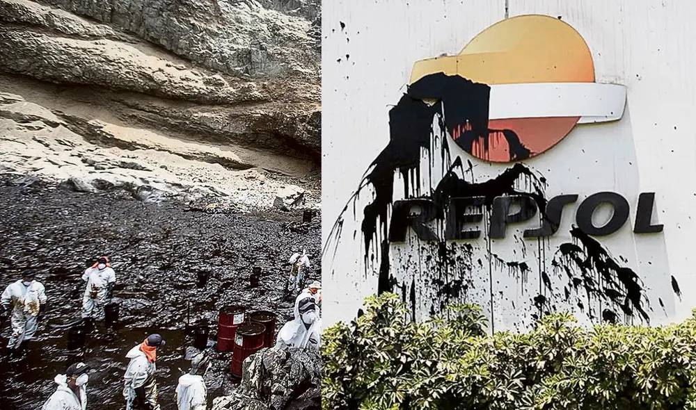 Repsol recibiría multas por S/ 304 millones por haber incumplido sucesivamente una serie de medidas, según la OEFA. Foto: composición La República
