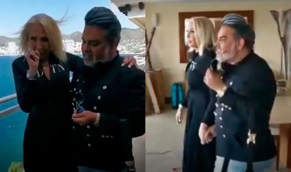 Laura Bozzo emocionada con entrevista de Andrés Hurtado. Foto: captura/Instagram