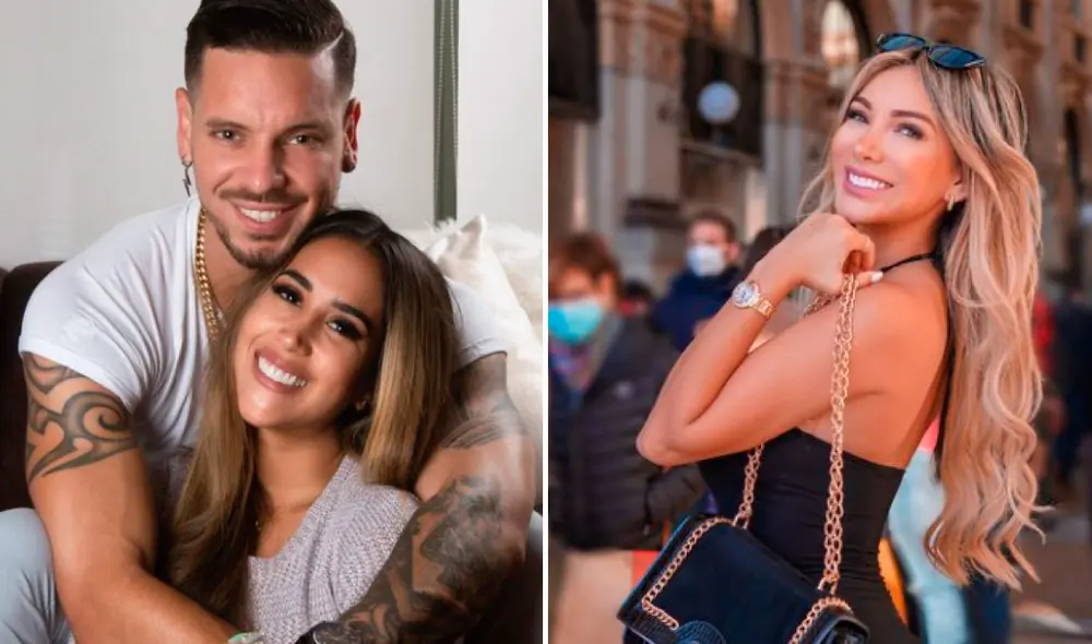 De acuerdo al programa de Magaly Medina, Melissa Paredes y Anthony Aranda le dedicarían canción a Paula Manzanal. Foto: composición Anthony Aranda, Paula Manzanal/Instagram.