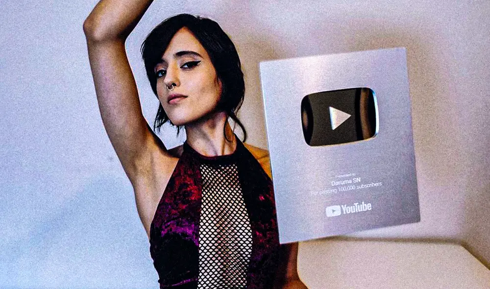 Daruma es una creadora de contenido que empezó a escuchar rap cuando tenía 8 años. Foto: Instagram / Daruma