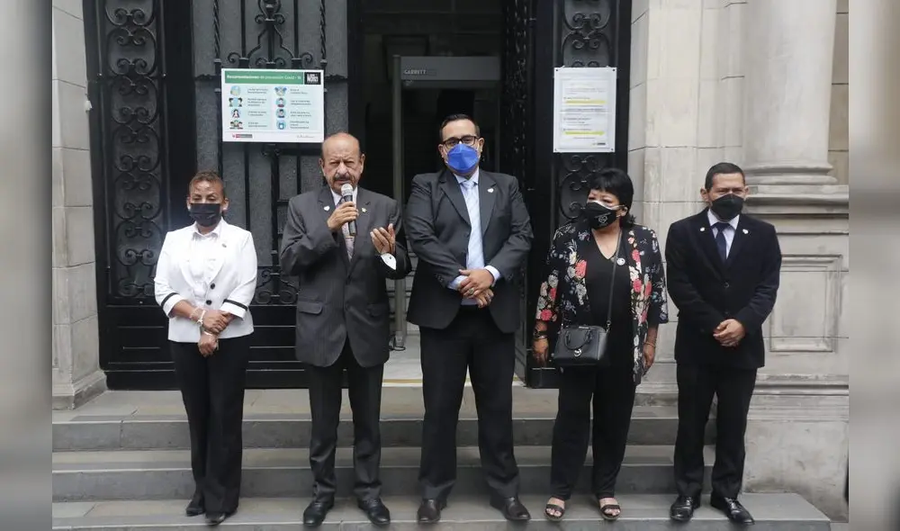 La bancada de Somos Perú se pronunció tras el encuentro con Aníbal Torres. Foto: URPI GLR
