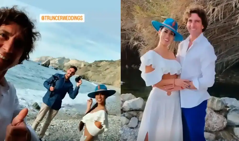¿Se acerca la boda? Antonio Pavón se casará con la peruana en España y para celebrarlo realizaron una sesión de fotos. Foto: captura/Instagram