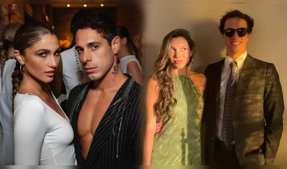 Nueva York atrajo a dos de las exparejas más polémicas de la farándula peruana. Foto: composición/Instagram