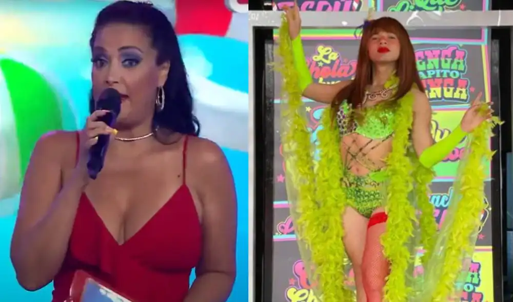 Mariella Zanetti contará con la participación de La Uchulú en El reventonazo de la Chola, edición verano. Foto: captura/América TV, La Uchulú/Instagram