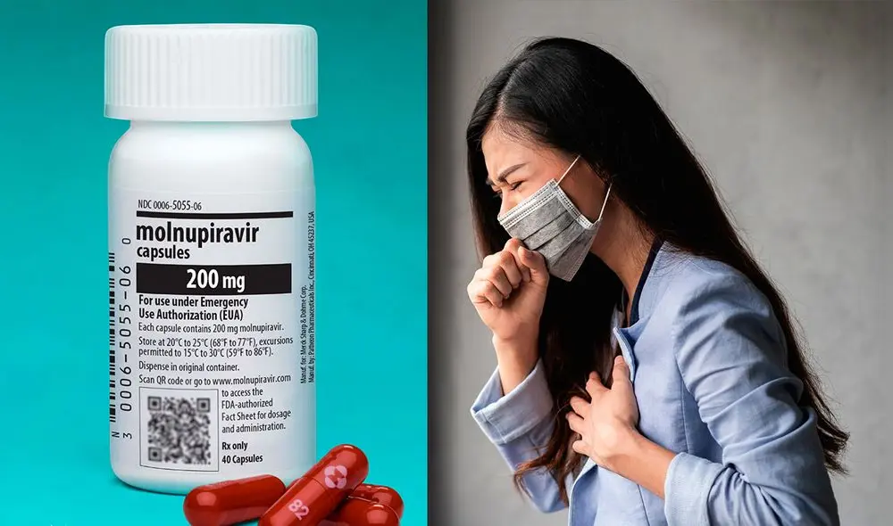 Se toman cuatro cápsulas de Molnupiravir de 200 miligramos dos veces al día, por cinco días. Foto: composición/MSD/La República