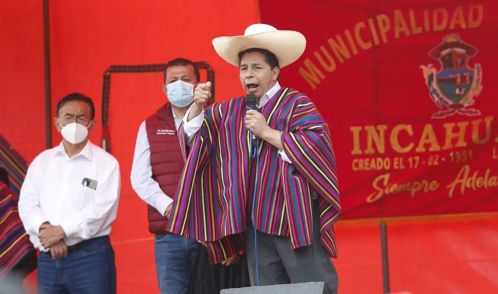 Pedro Castillo asumió la presidencia de la República del Perú en julio del año pasado. Foto: Presidencia / Video: TV Perú Pedro Castillo asumió la presidencia de la República del Perú en julio del año pasado. Foto: Presidencia / Video: TV Perú