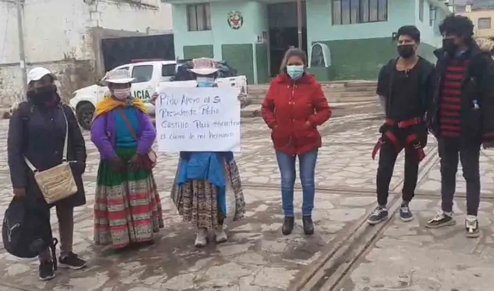 Familiares solicitaron apoyo con personal especializado para la búsqueda. Foto: captura de Ampato Noticias