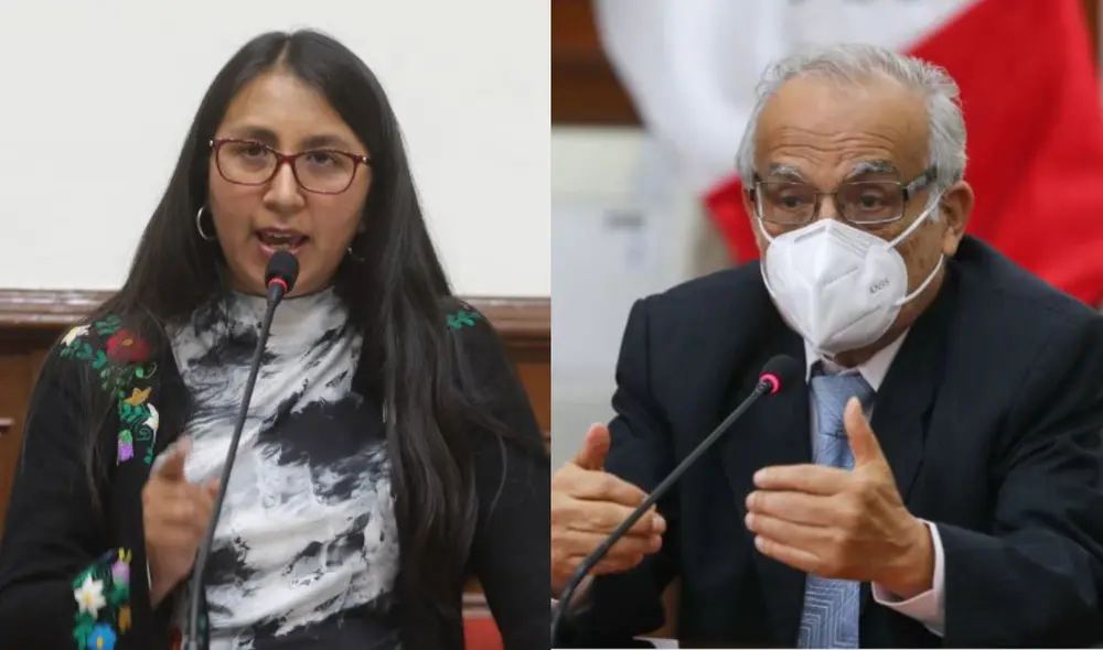 La congresista fue enfática en que asegurar que su bancada no define si dará o negará el voto de confianza al gabinete. Foto: Congreso / Presidencia