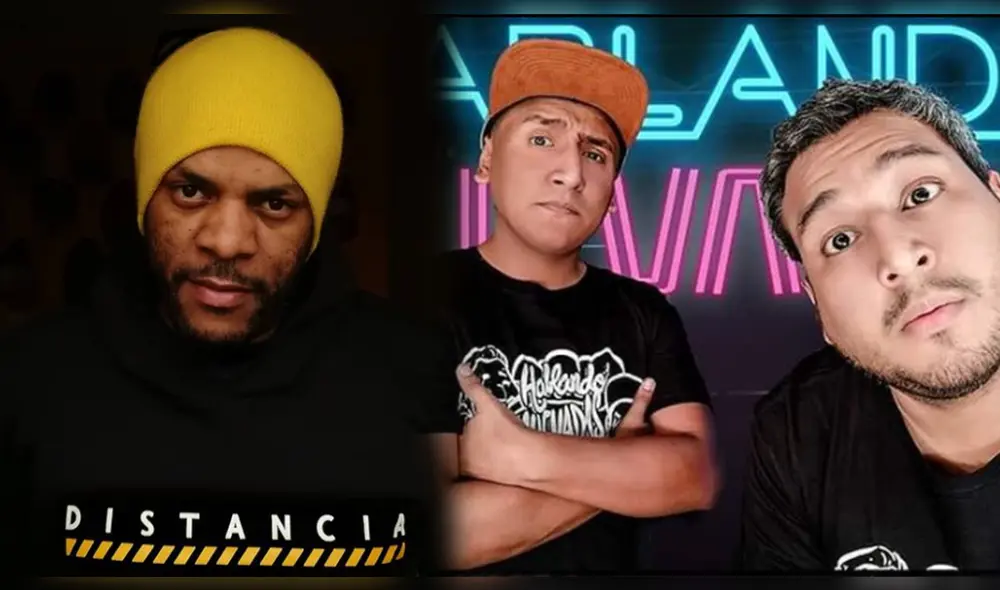 "Si no tienen creatividad, mejor no hagan nada", dijo Pudy Ballumbrosio a conductores de Hablando Huevadas. Foto: composición/Pudy Ballumbrosio/Hablando Huevadas/Instagram