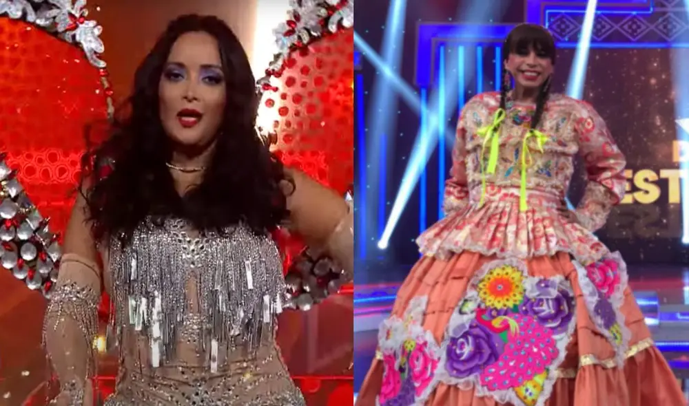 Mariella Zanetti se tiene como un apoyo para Ernesto Pimentel. Foto: captura/América Tv, Ernesto Pimentel/Instagram