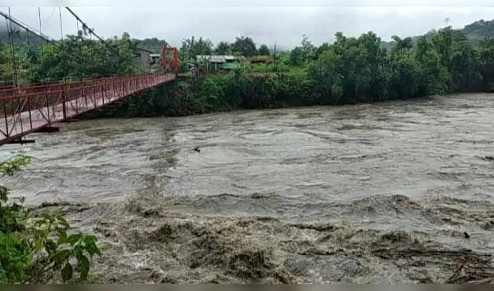 El cadáver se encontró más abajo del sector Chaspa Chico del mismo río Inambari. Foto: composición LR/ Radio Onda Mix