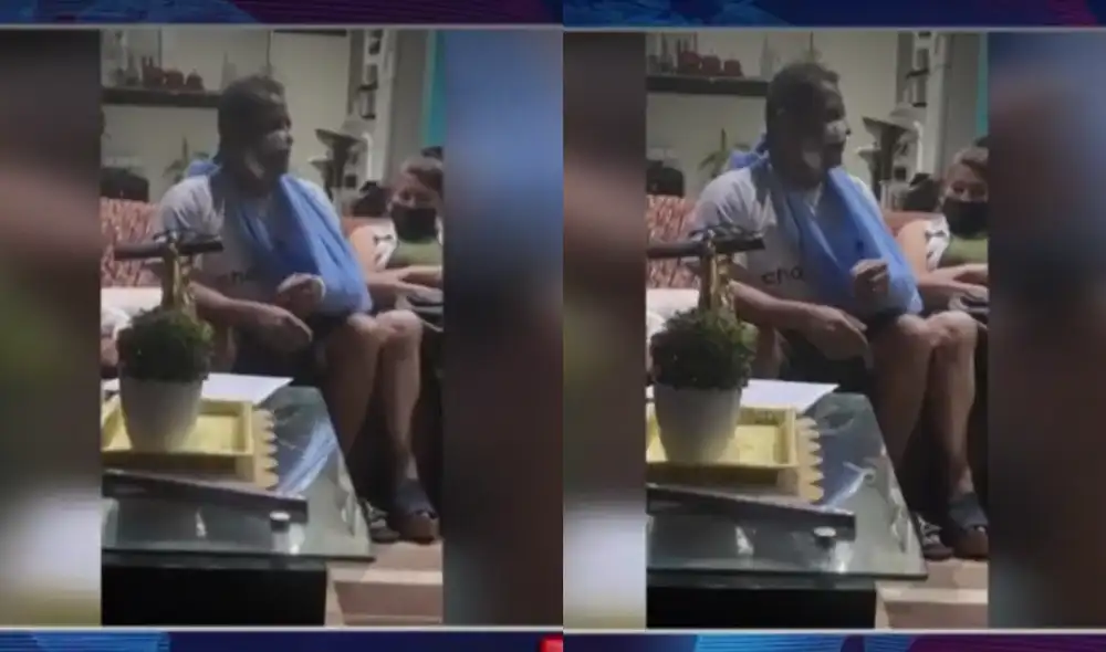 Esposa de la víctima denunció que el personal médico tardó en atender la emergencia. Foto: captura de Panamericana