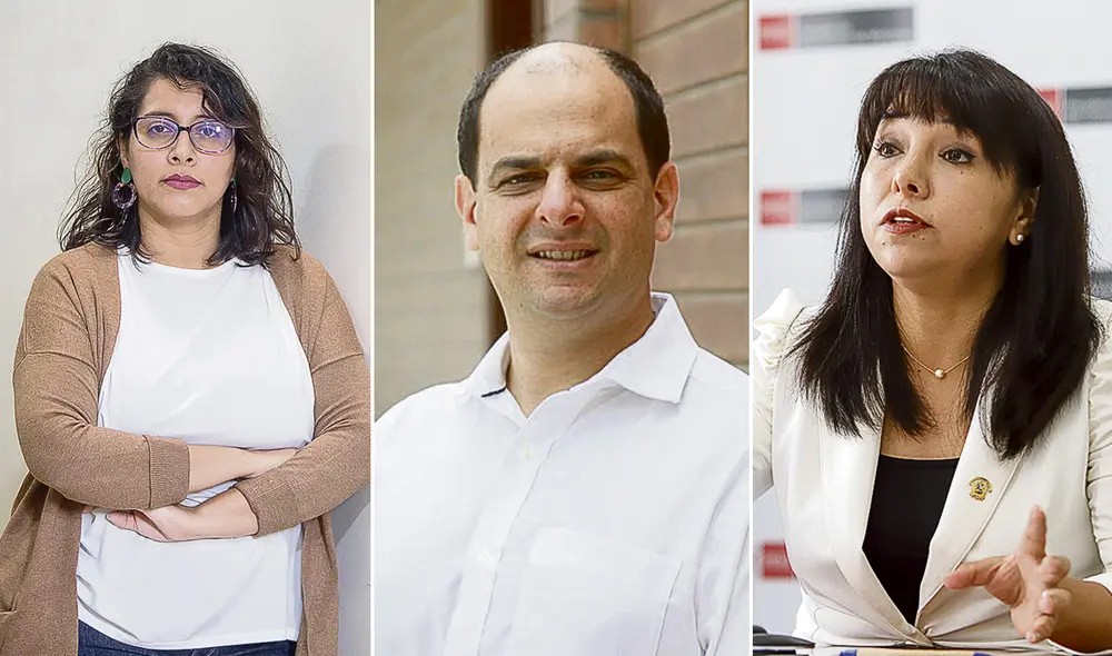 Según Paula Távara, la tregua parece estar en el aire. Para Jeffrey Radzinsky, el Congreso solo sabe criticar. Según Mirtha Vásquez, a la tregua le falta agenda. Foto: composición/difusión